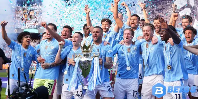 Man City đang là nhà đương kim vô địch khi họ đã đoạt cúp EPL mùa 23/24